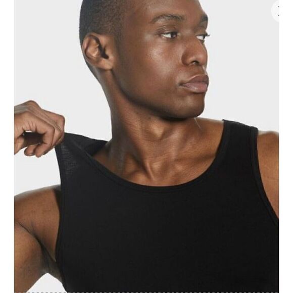 MEN'S PAIR OF THIEVES TANK UNDERSHIRTS BLACK Sz S 34-36  2pk. NWT. E - Picture 3 of 6